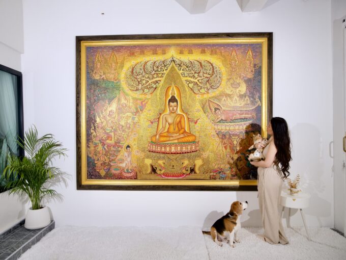 ชีวิตของพระพุทธเจ้า – 240 x 180 ซม Art Gallery 2