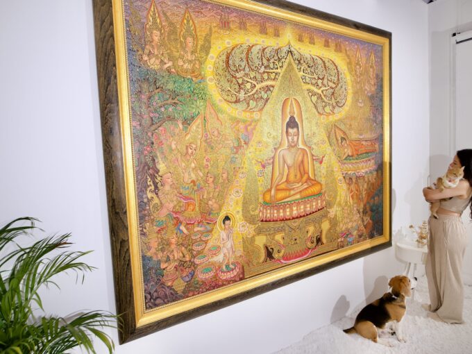 ชีวิตของพระพุทธเจ้า – 240 x 180 ซม Art Gallery 5