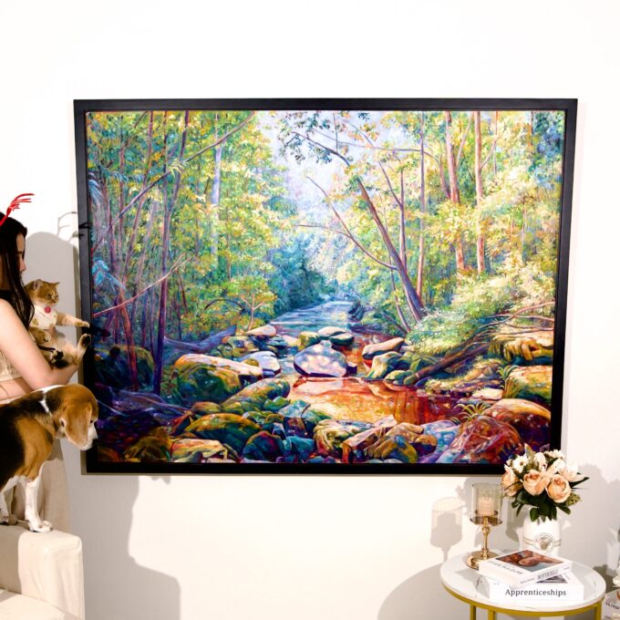 ป่าที่สวยงาม – 160 X 120 ซม Art Gallery